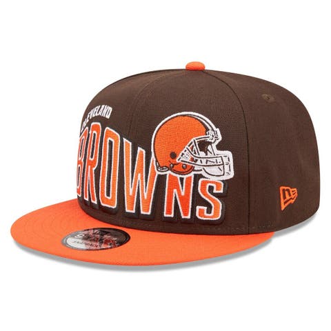 Cleveland Browns New Era 2023 NFL Draft 9FIFTY Snapback Adjustable Hat -  Stone/Brown