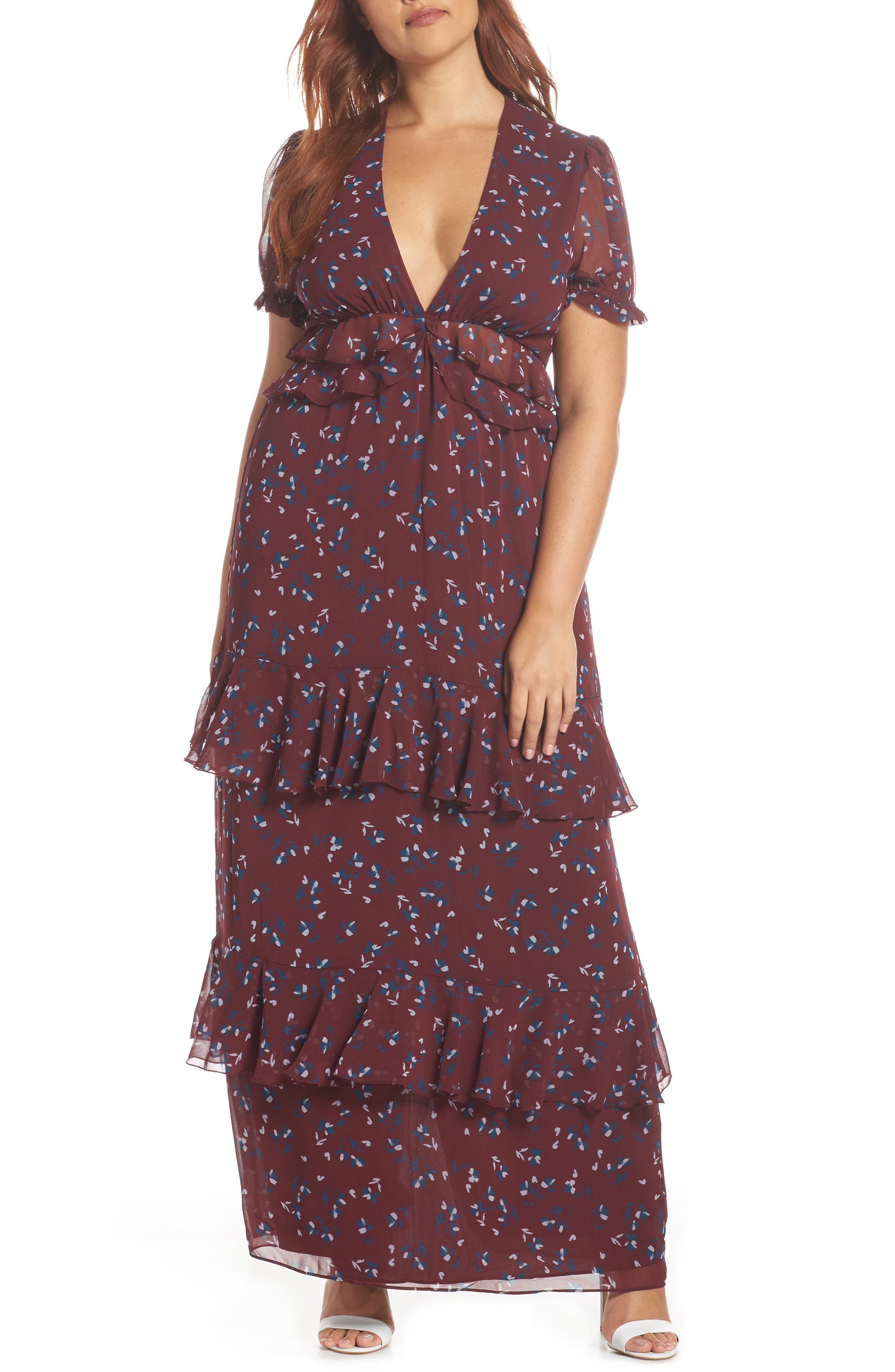 wayf laviana maxi dress