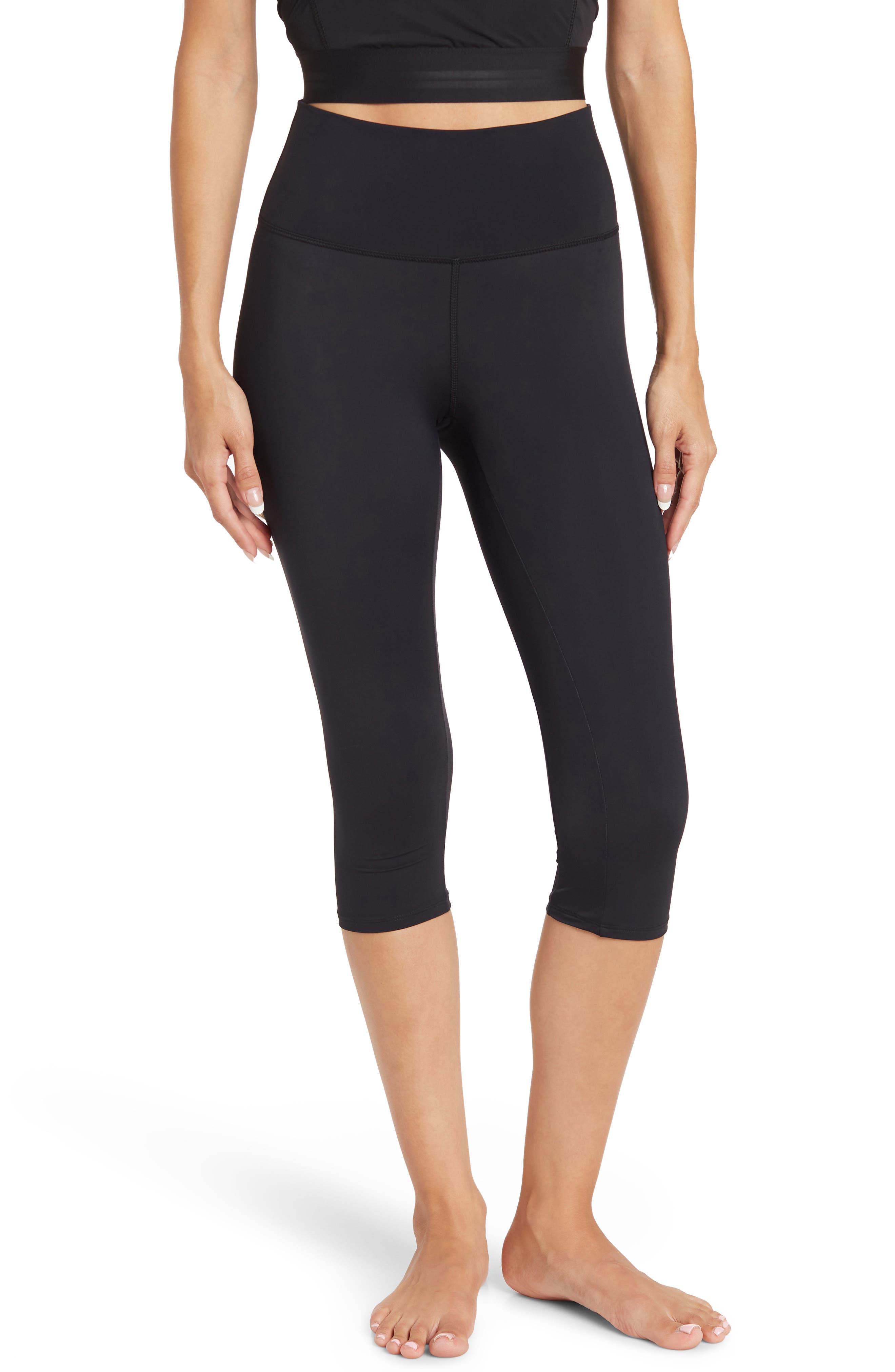 James Perse High Rise Cropped Leggings 
