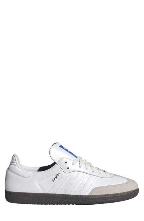 Shop Adidas Originals Adidas Gender Inclusive Samba Og Sneaker In Ftwr White/ftwr White/gum5