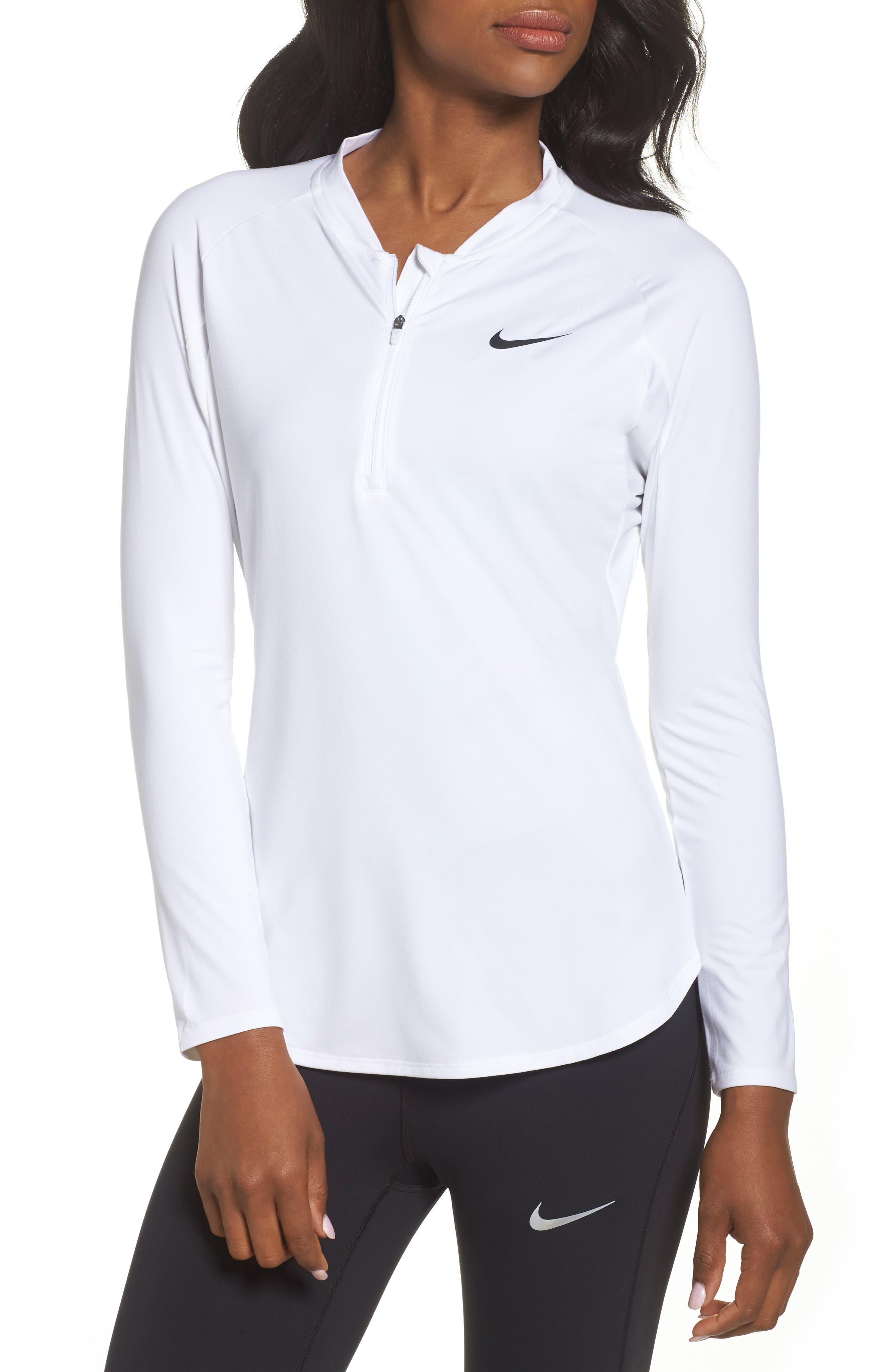 nike court half zip