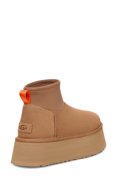 Shop Ugg(r) Classic Mini Dipper Platform Boot In Chestnut