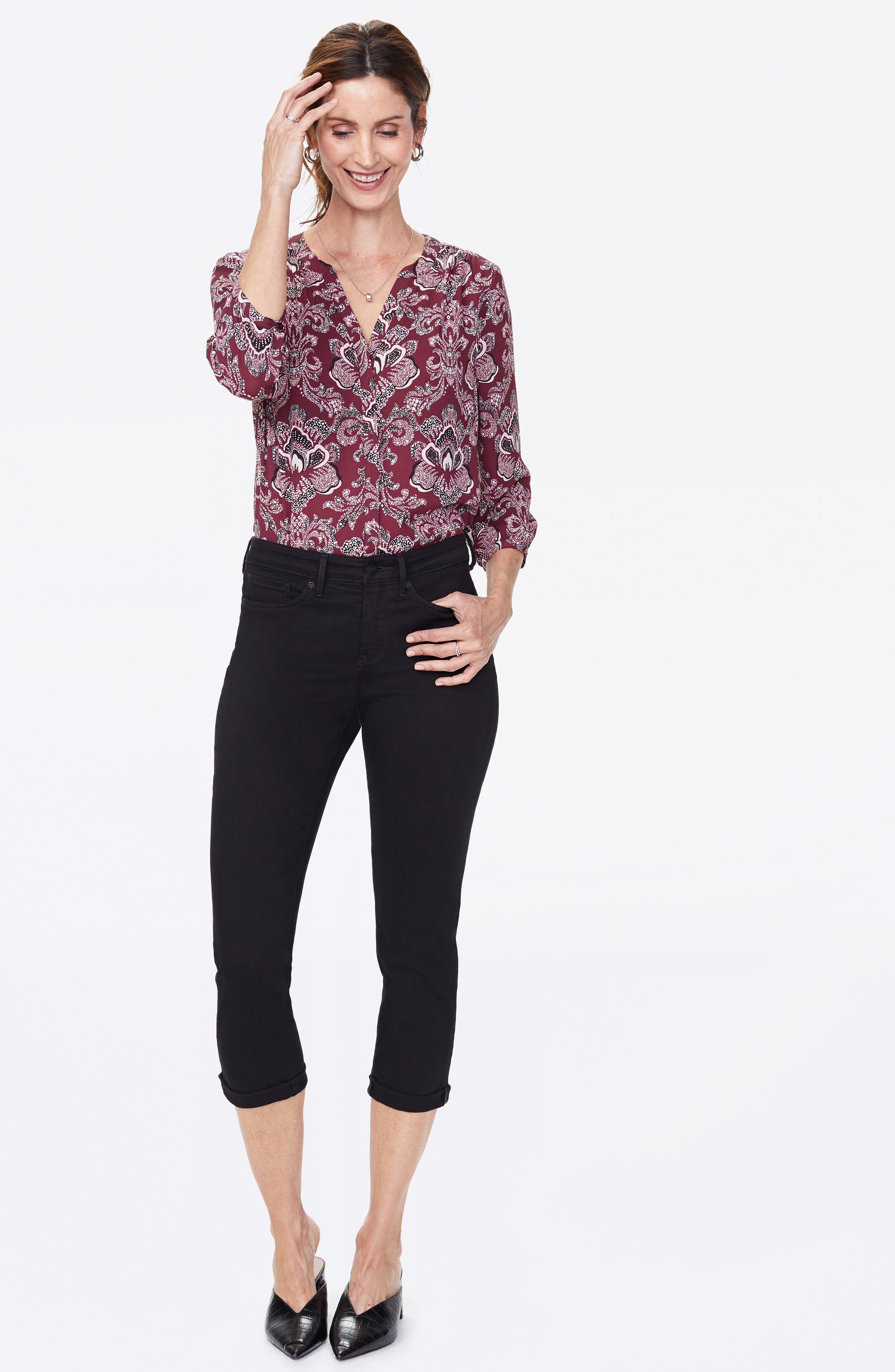 NYDJ Chloe Capri Jeans Nordstrom Rack