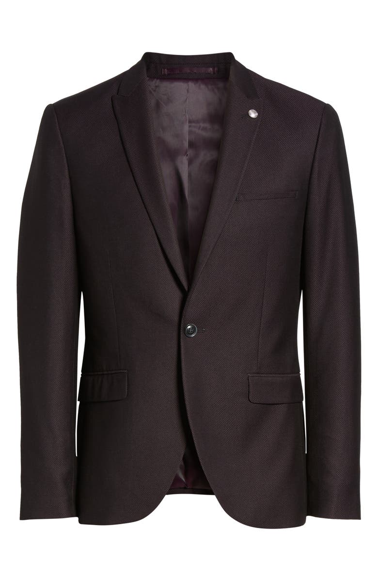 Topman Bicester Skinny Fit Suit Jacket, Alternate, color, 