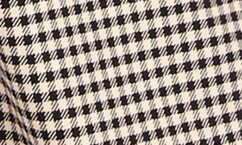 FIFTEEN TWENTY FIFTEEN TWENTY MINA CHECK HIGH WAIST WIDE LEG PANTS