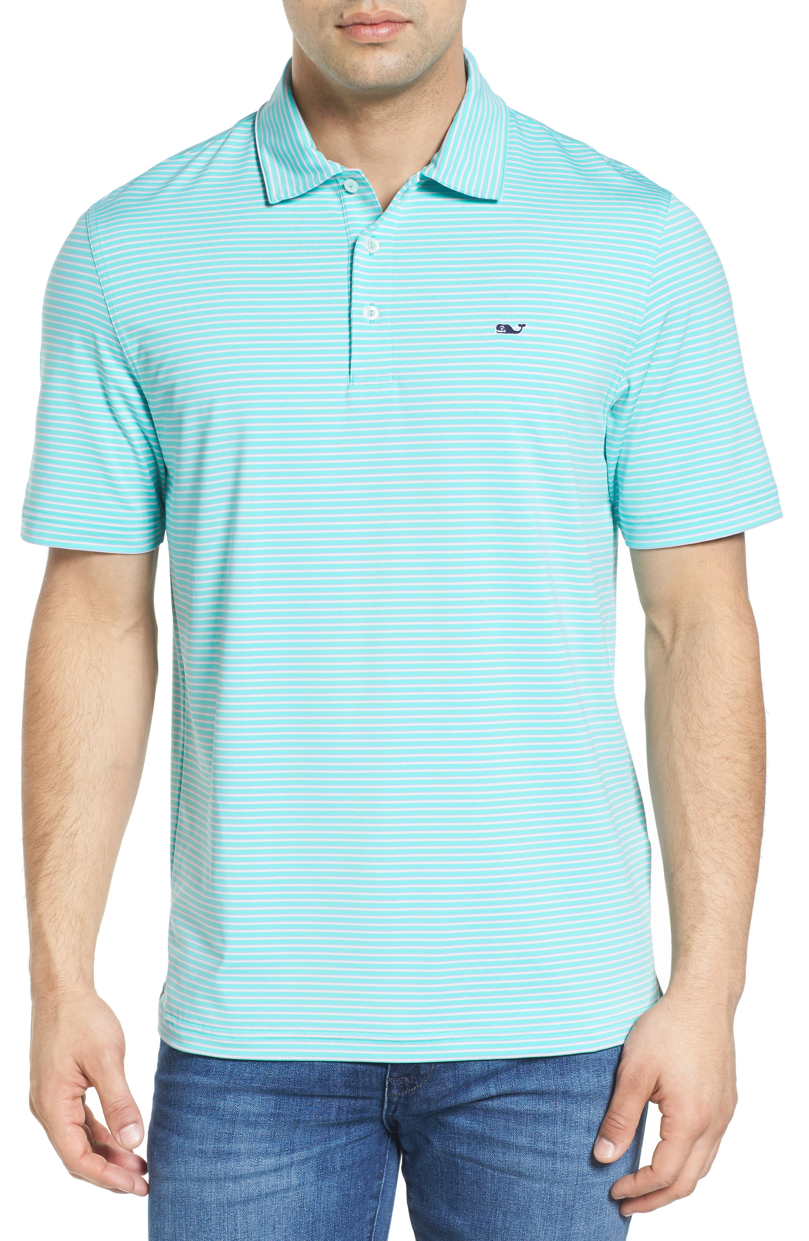 Vineyard Vines Stripe Golf Polo Nordstrom