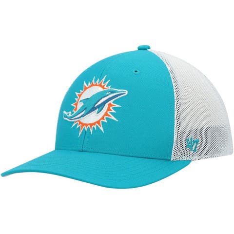 Miami Dolphins New Era City Originals 9FIFTY Snapback Hat - Cream/Aqua