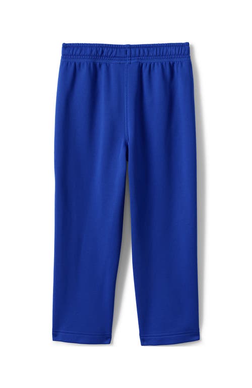 Shop Lands' End School Uniform Kids Active Track Pants In Cobalt