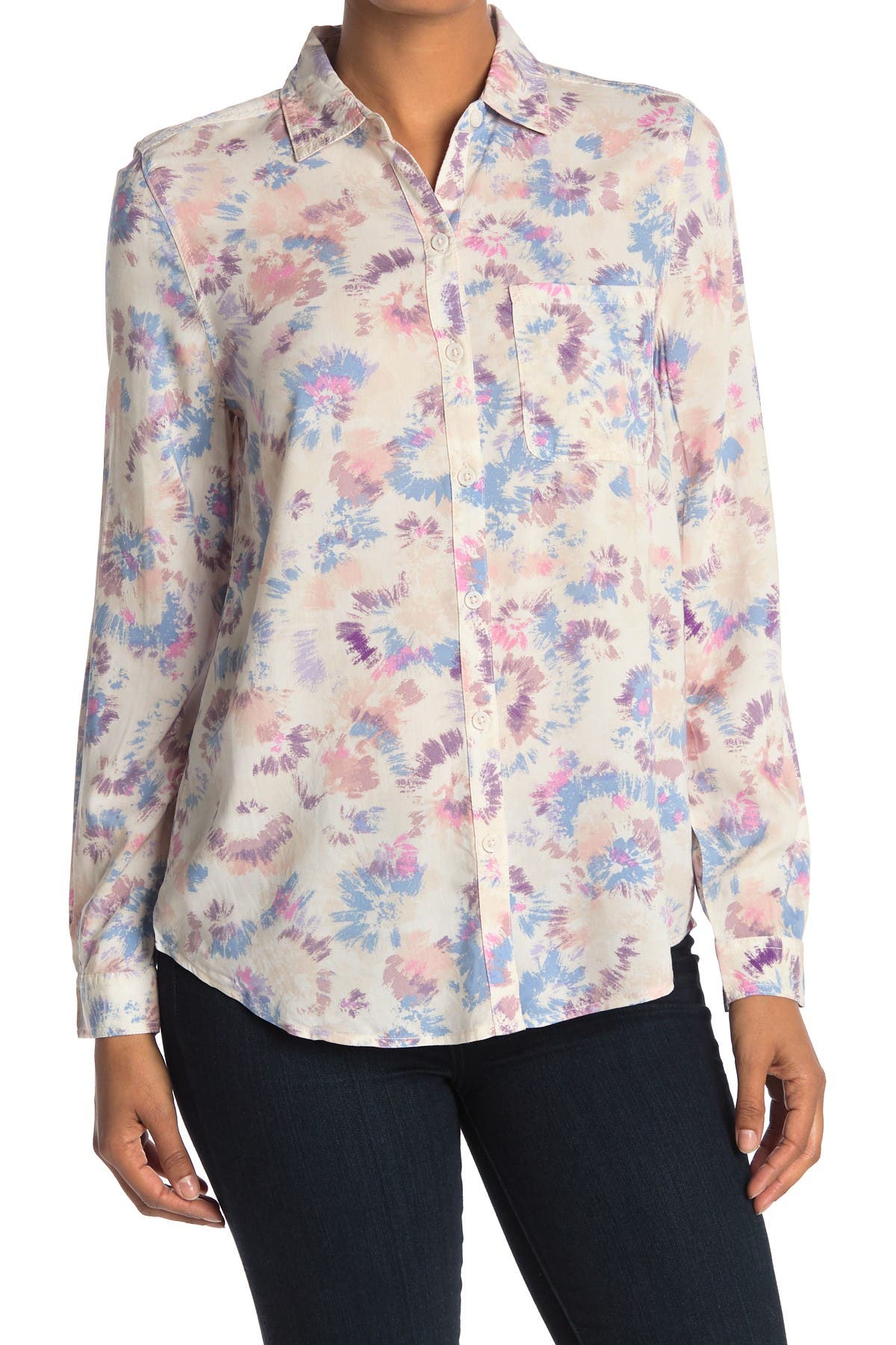 Dosoop Women Hoodie Tops Casual Floral Printed Long Sleeve Drawstring Sweatshirt Sweater Loose Blouse Pullover T-Shirt Tee