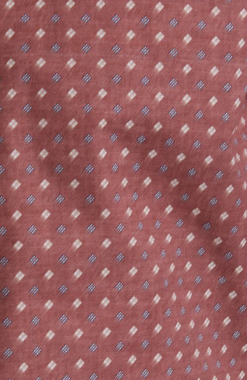 Jack Victor Agustin Contemporary Fit Foulard Print Cotton Button-up Shirt In Rose