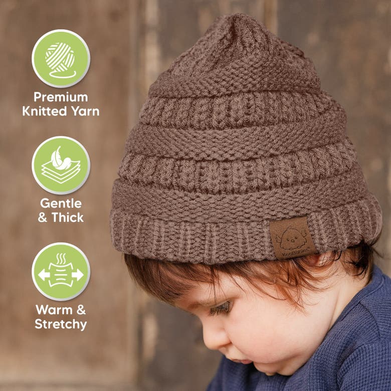 Keababies 3-pack Warmzy Baby Beanies In Tawny