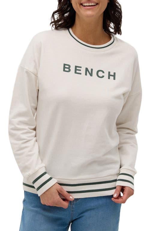 Shop Bench . Joi Logo Sweatshirt In Winter White