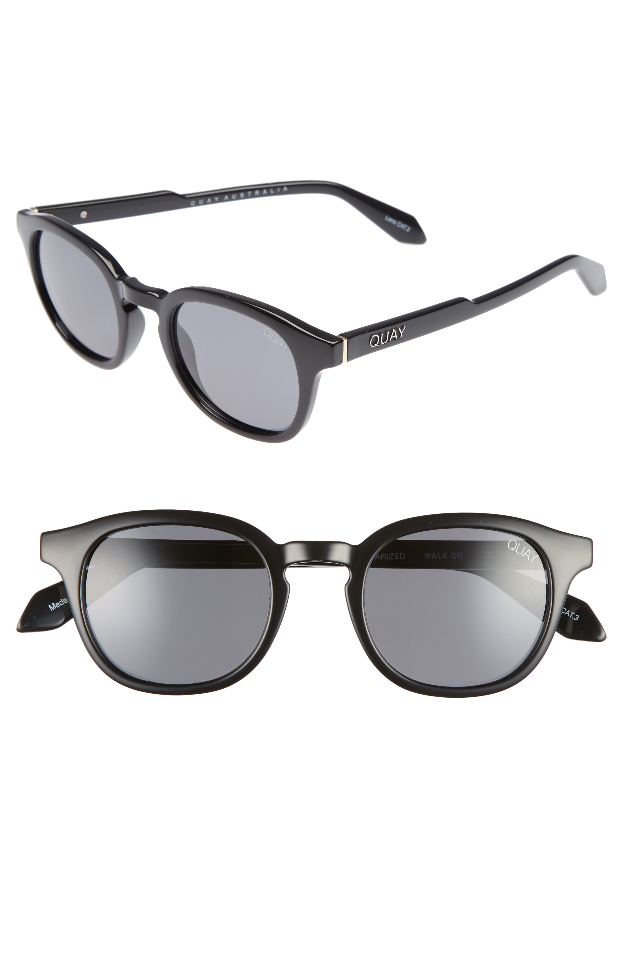 Quay Australia Walk On 47mm Polarized Sunglasses Nordstrom