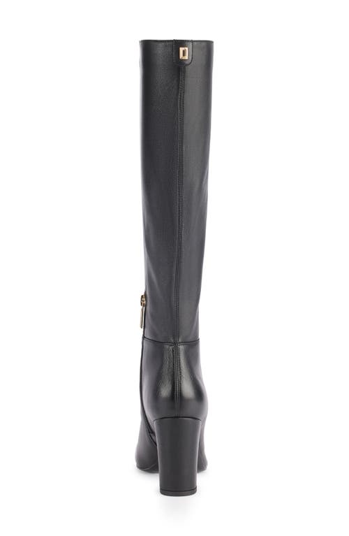 Shop Karl Lagerfeld Paris Vani Knee High Boot In Black