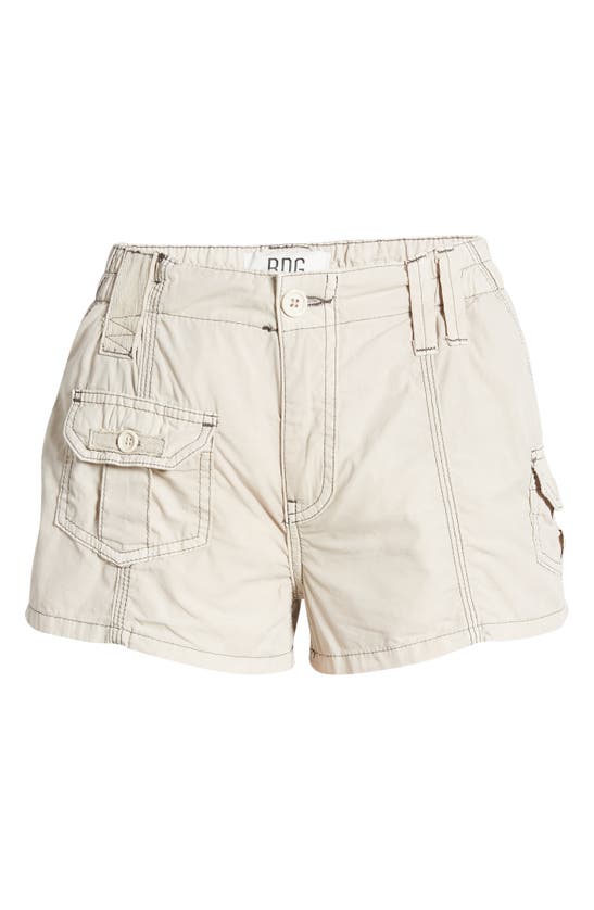 Shop Bdg Urban Outfitters Y2k Cargo Shorts In Stone