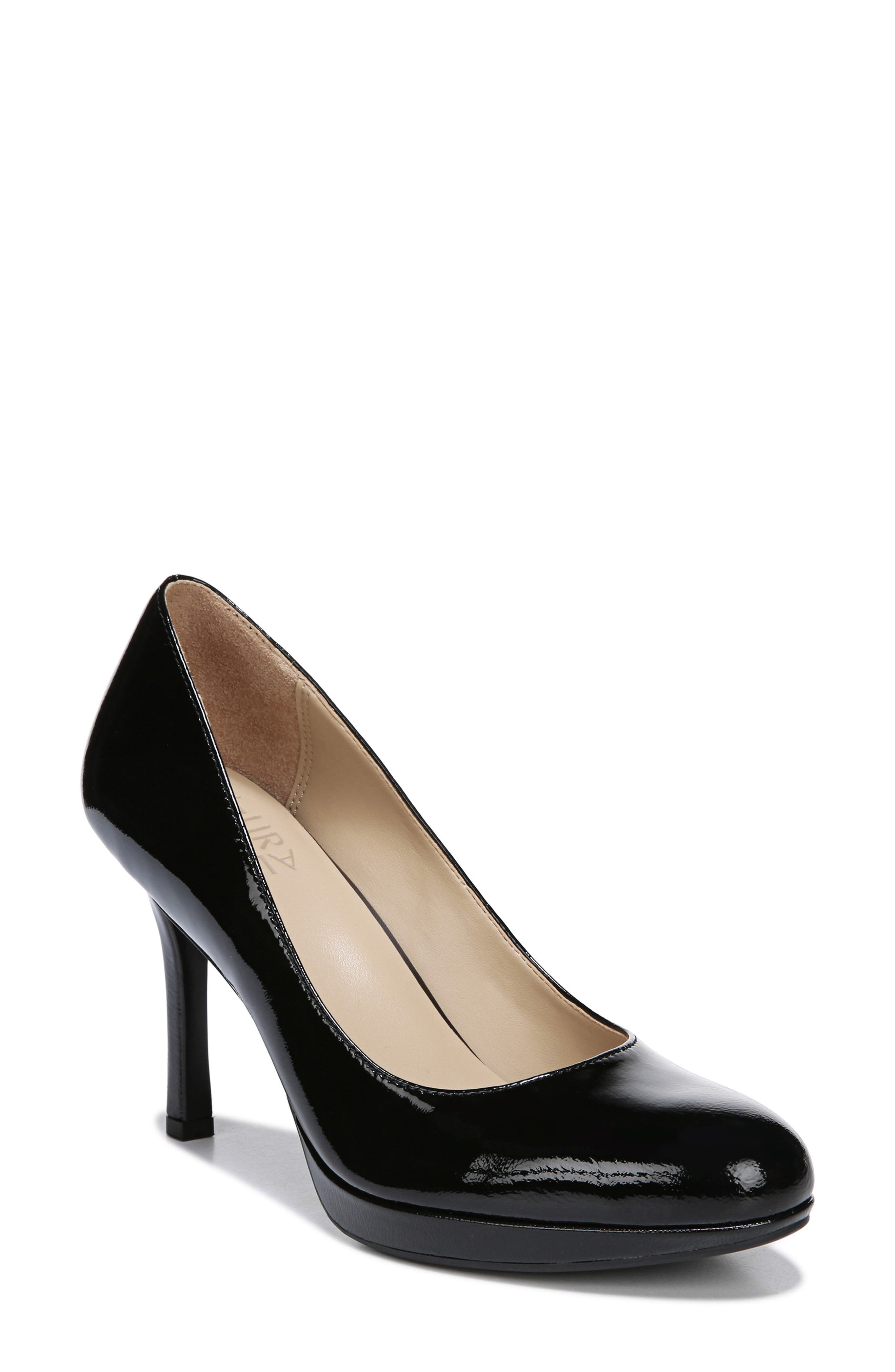 Naturalizer Celina Almond Toe Pump- Black
