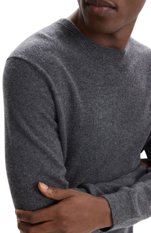 Shop Theory Hilles Cashmere Sweater In Grey Heather