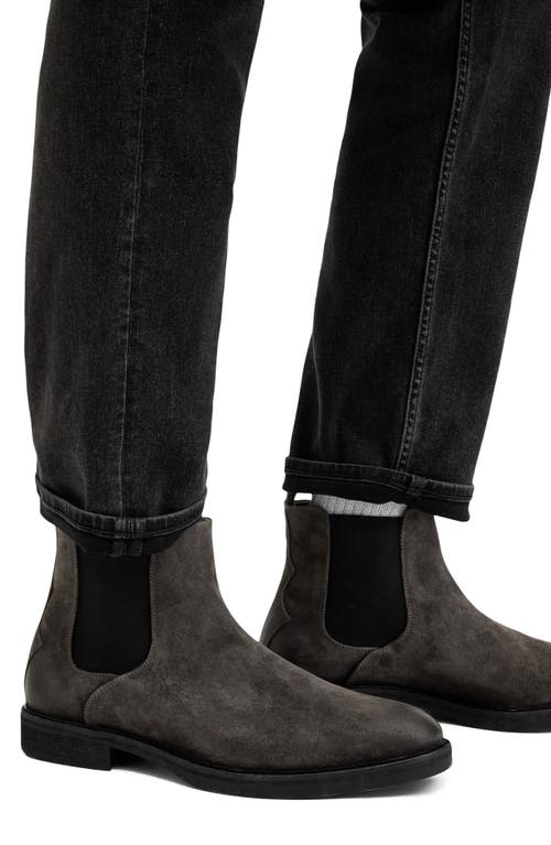 Shop Allsaints Creed Chelsea Boot In Charcoal Grey