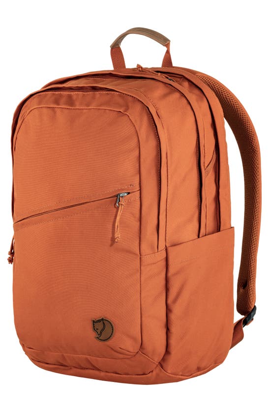 Shop Fjall Raven Räven 28 Backpack In Terracotta Brown