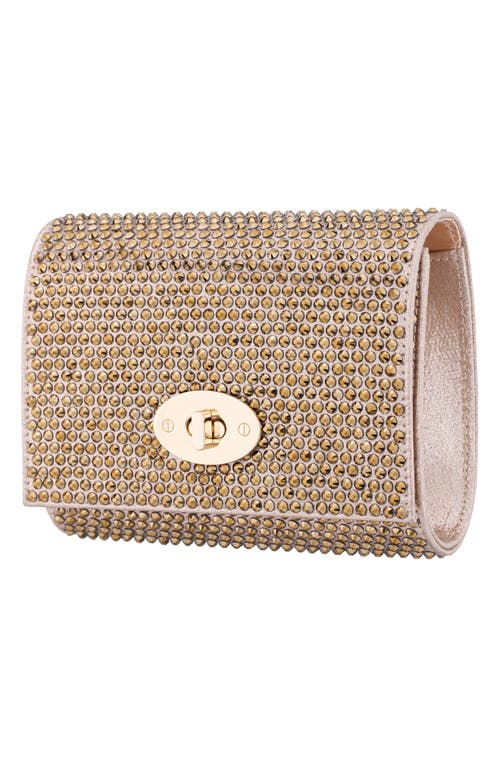 Shop Nina Cilian Clutch In Gold