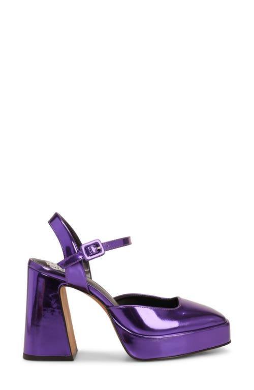 Vince Camuto Martich Ankle Strap Platform Pump In Party Purple