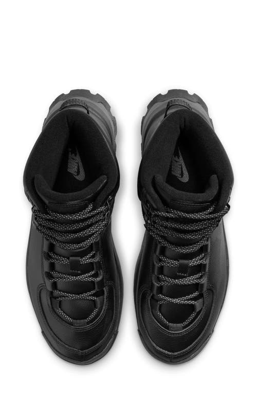Nike City Classic Premium Waterproof Boot In Black/anthracite/silver