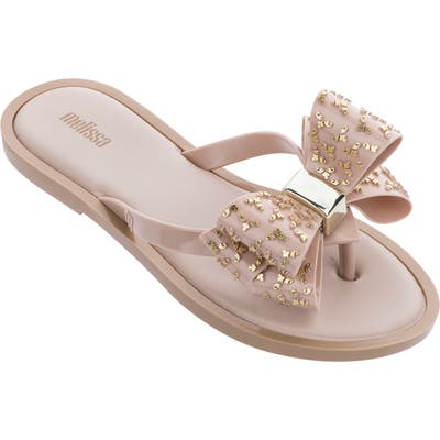 Melissa Sweet Flip Flop, Beige
