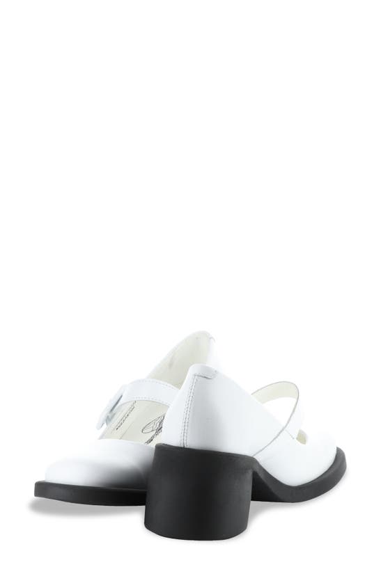 Shop Fly London Huvi Mary Jane Pump In White Gotborg