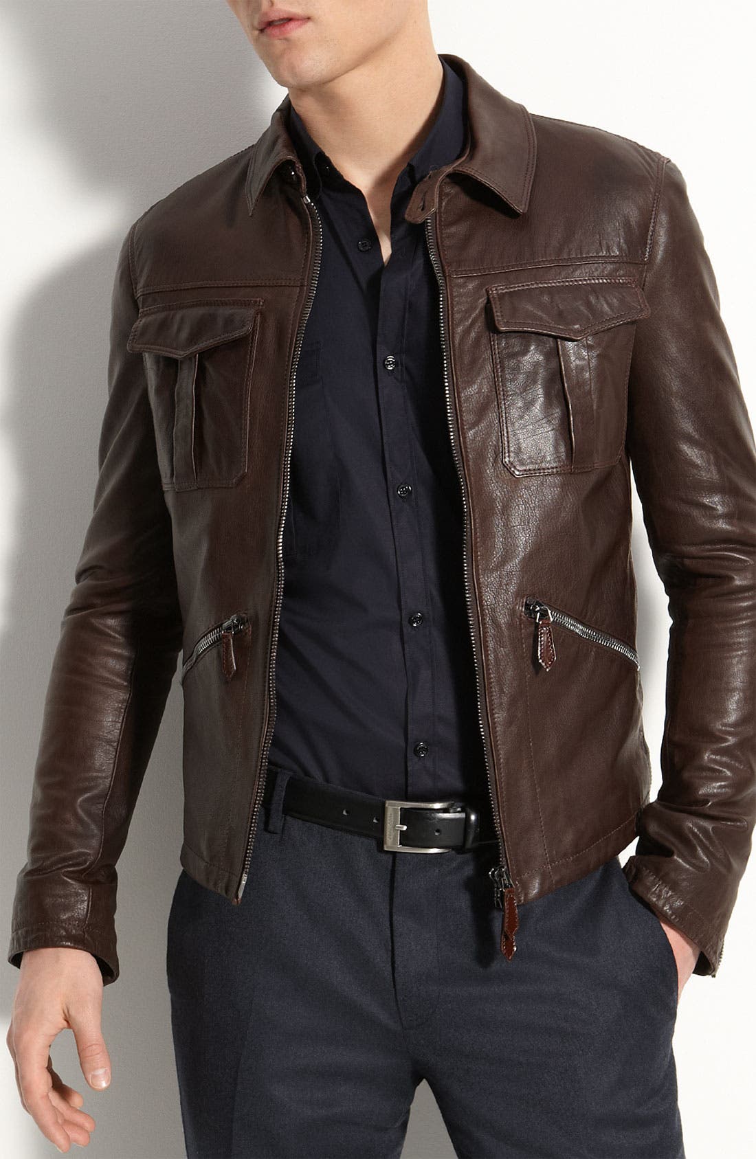 burberry leather jackets