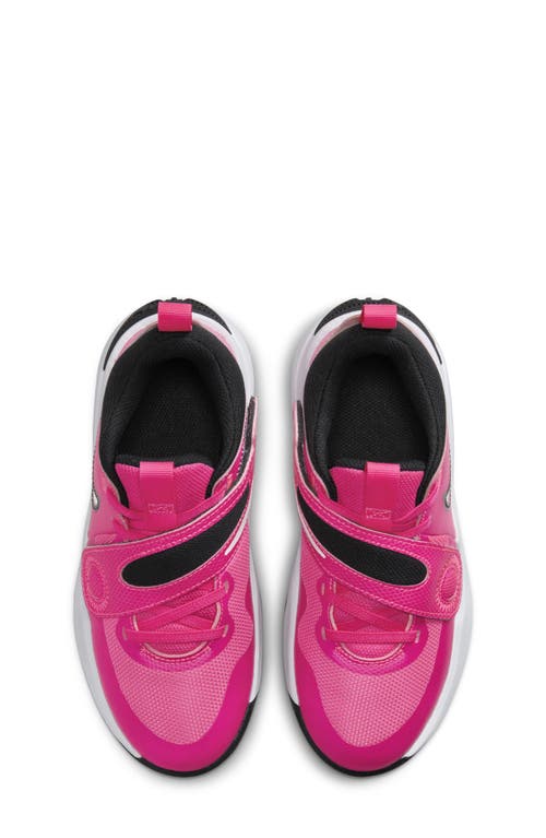 Shop Nike Kids' Team Hustle D 11 Basketball Sneaker In Pink/black/pink