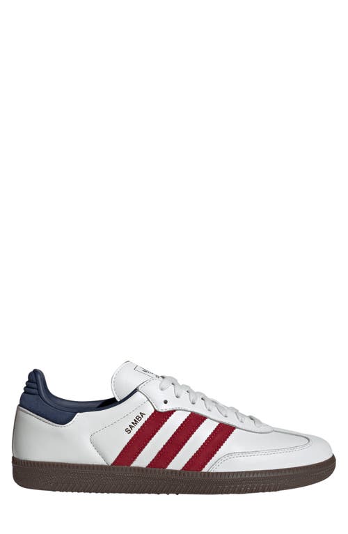 Shop Adidas Originals Adidas Gender Inclusive Samba Og Sneaker In White/red