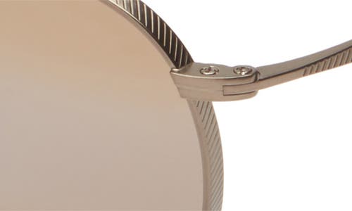 Maui Jim 50mm Core Round Polarized Sunglasses In Bronze Bronze Bronze