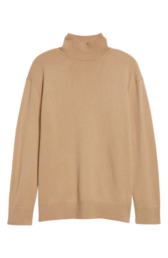 Vince Cashmere Turtleneck Sweater In Camel