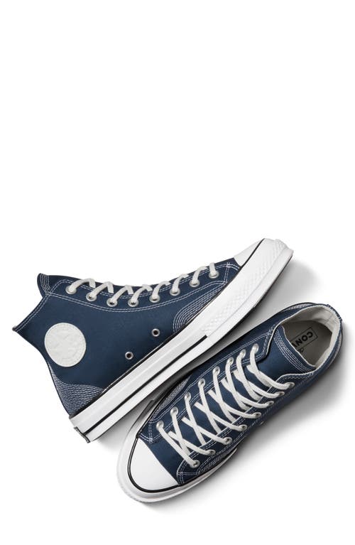 Shop Converse Chuck Taylor® All Star® 70 High Top Sneaker In Navy/fossilized/fossilized