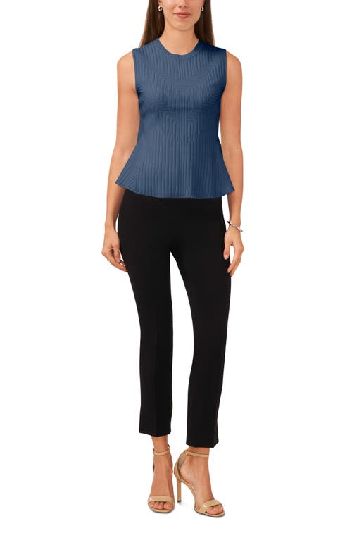 Shop Halogenr Halogen(r) Sleeveless Peplum Sweater In Swift Seas Blue