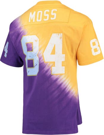 Randy Moss Minnesota Viking Nike Youth Split Jersey Purple/Gold