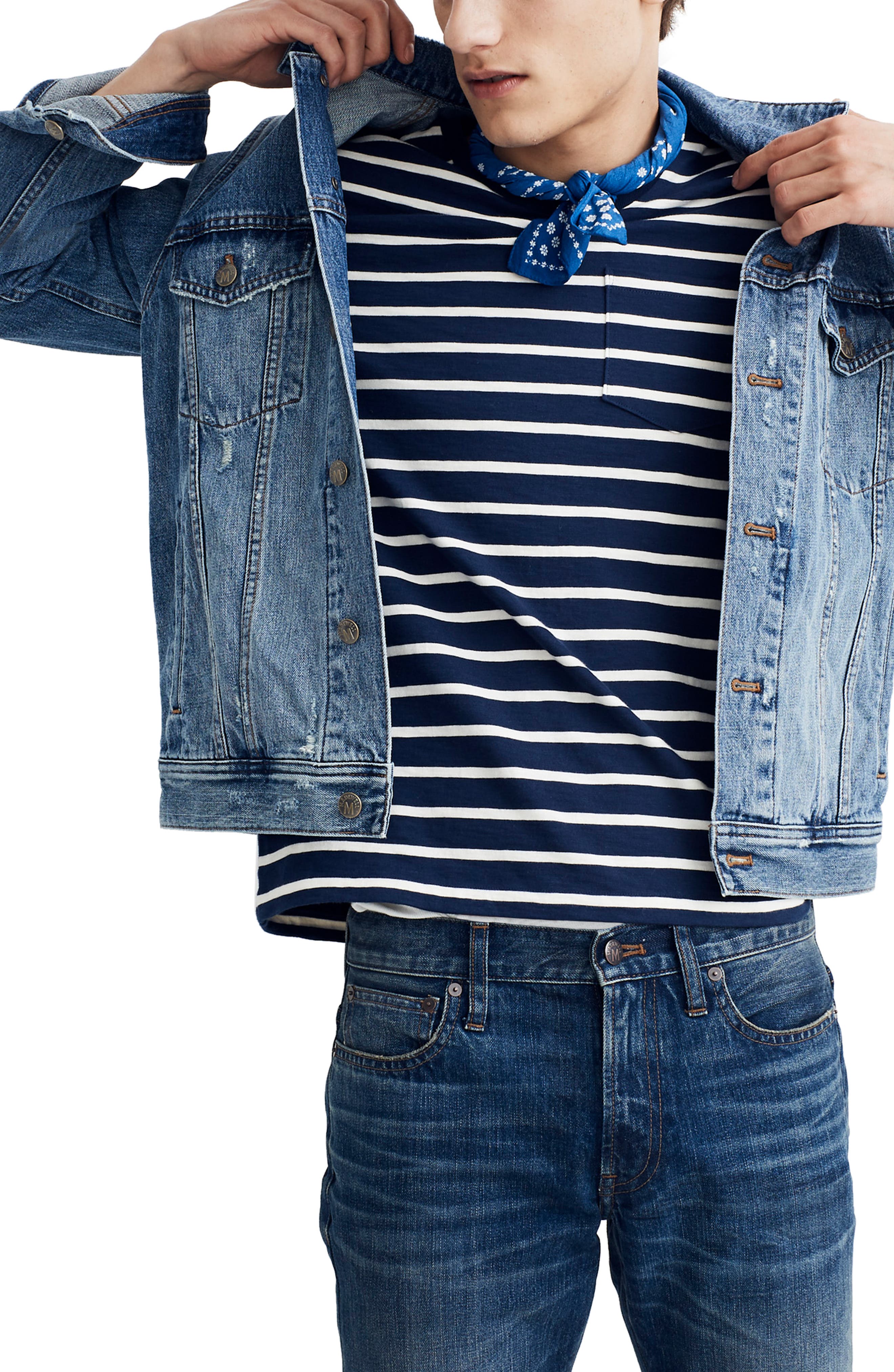 nordstrom madewell jean jacket