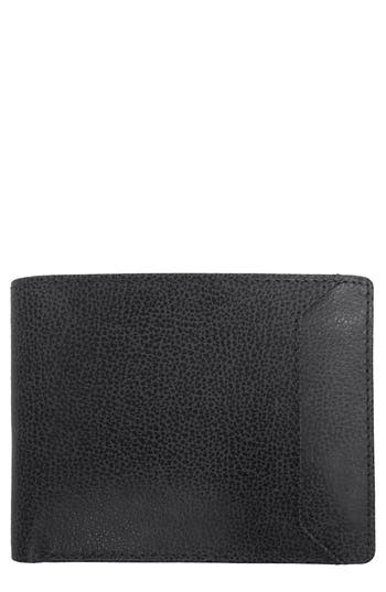 Boconi 3-in-1 Leather Id Wallet Gift Set In Black