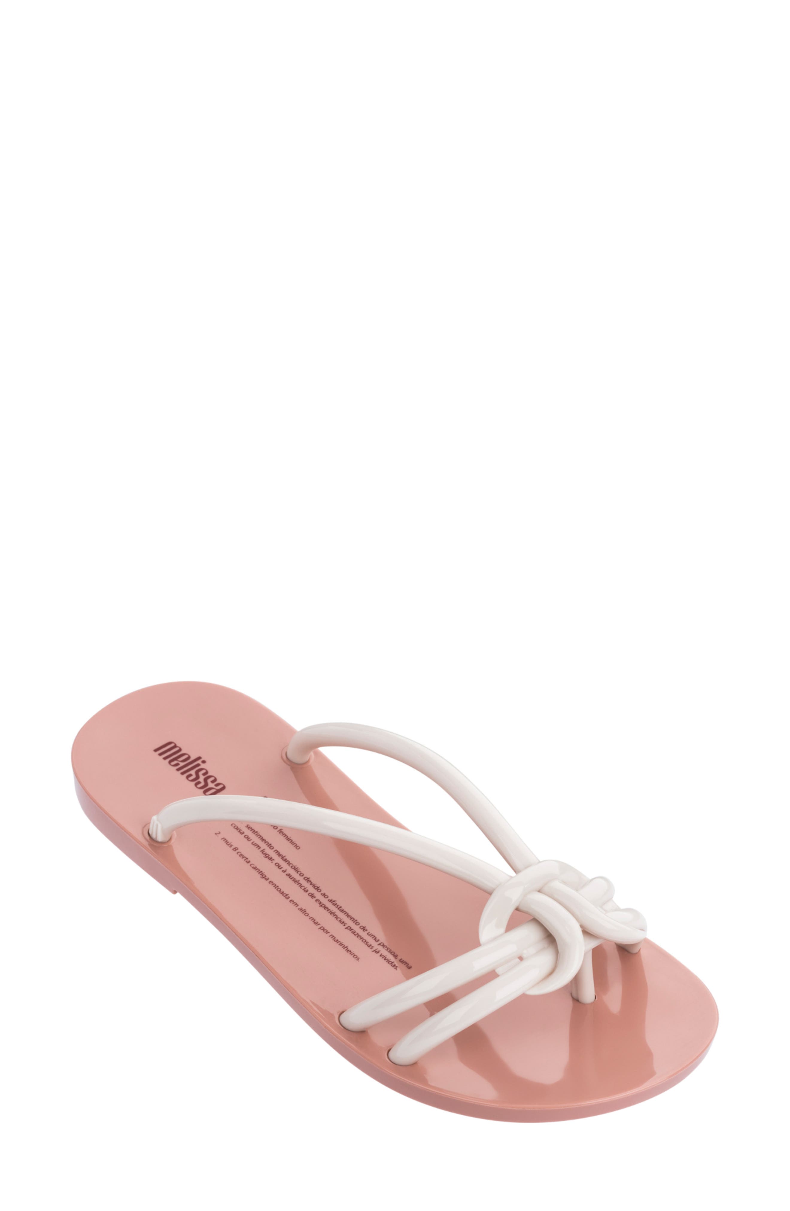 Melissa Saudade Flip Flop, White
