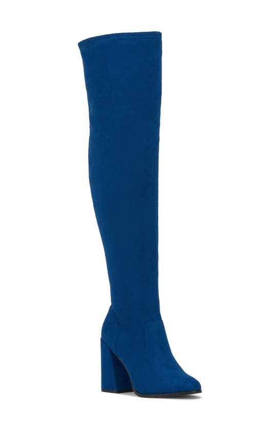 Jessica Simpson Brixten Over The Knee Boot In Blue Hour