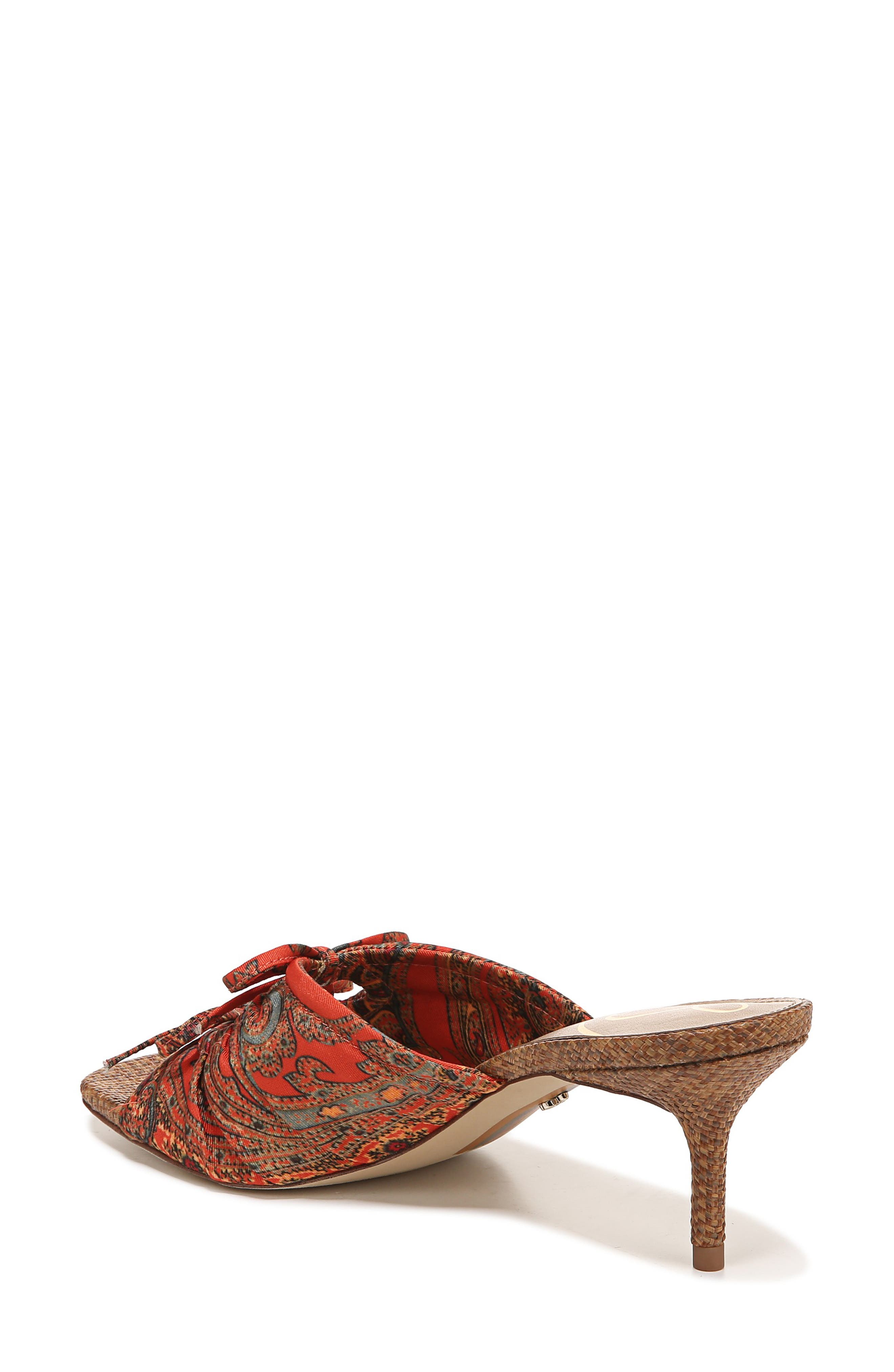 Sam Edelman Pia Sandal in Orange Poppy | Smart Closet