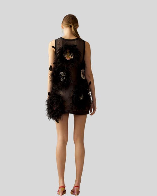 Shop Cynthia Rowley Tickle Your Fancy Dress In Black