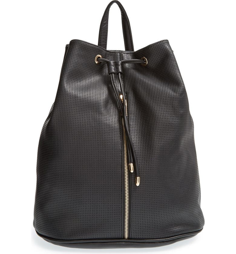 Deux Lux 'Downtown' Perforated Faux Leather Backpack | Nordstrom