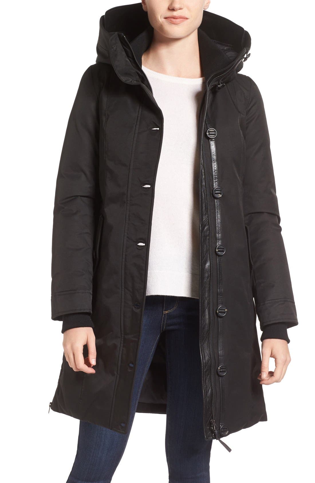 Mackage Water Resistant Hooded Down Coat Nordstrom
