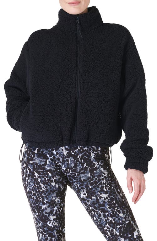 Sweaty Betty Canyon Front Zip High Pile Fleece Jacket at Nordstrom,