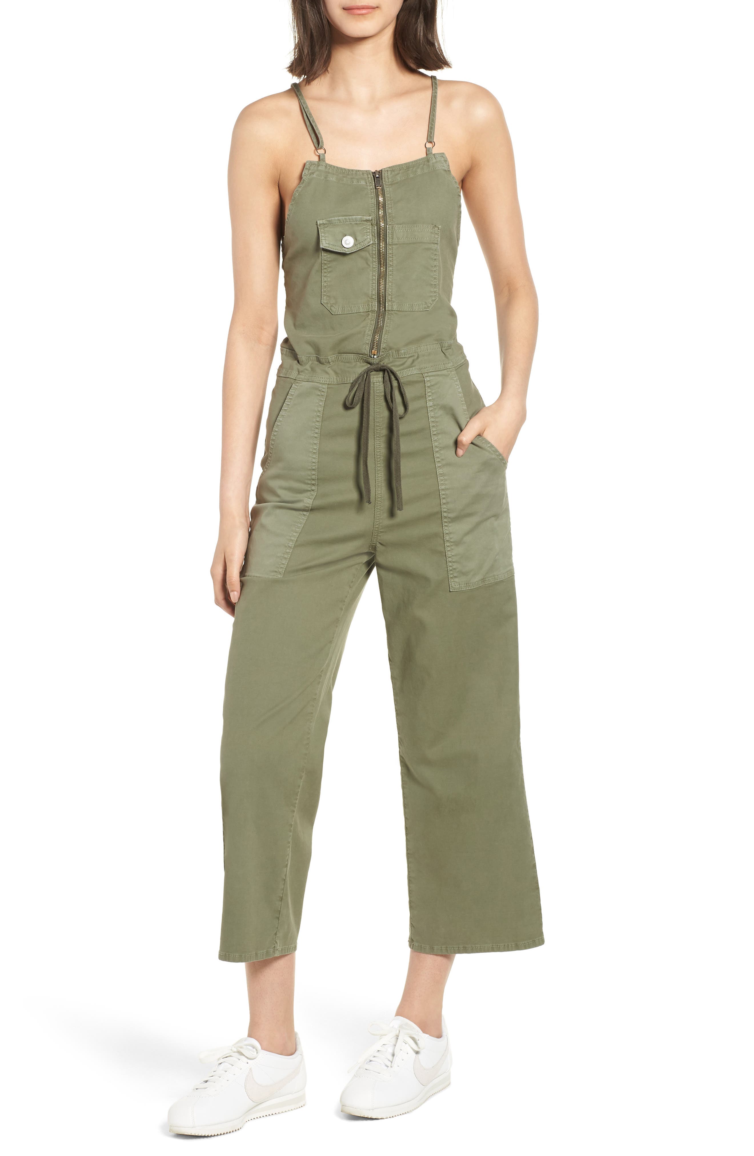 Hudson Womens The Leverage Jumpsuit in Black
