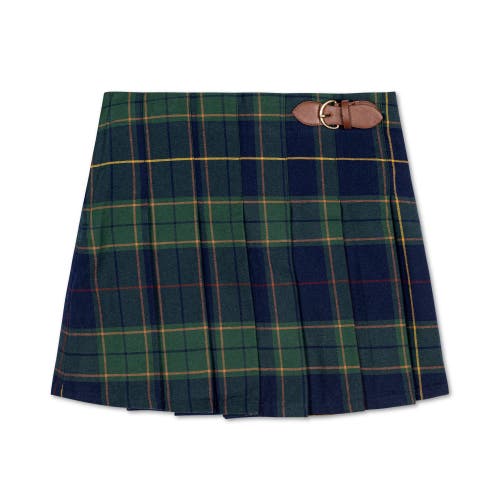 HOPE & HENRY HOPE & HENRY GIRLS' ORGANIC PLEATED BUCKLE SKIRT, KIDS