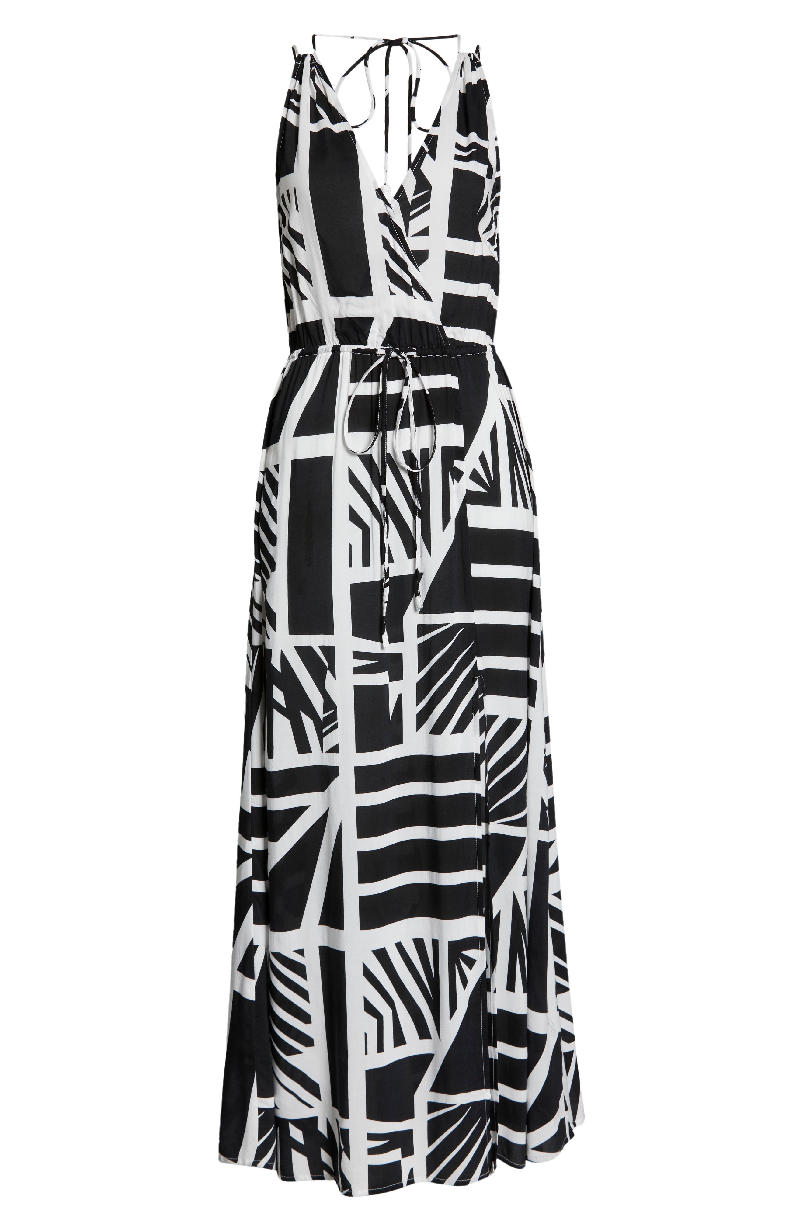 chinese dress ladies ELAN Women's Strapless Tie-Back Smocked Bodice Cover-Up Maxi Dress (Ivory  Blue Stripe, Medium) at Amazon Women's Clothing store
