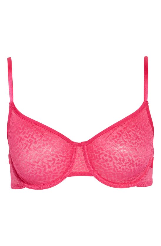 DKNY MODERN LACE UNLINED DEMI BRA