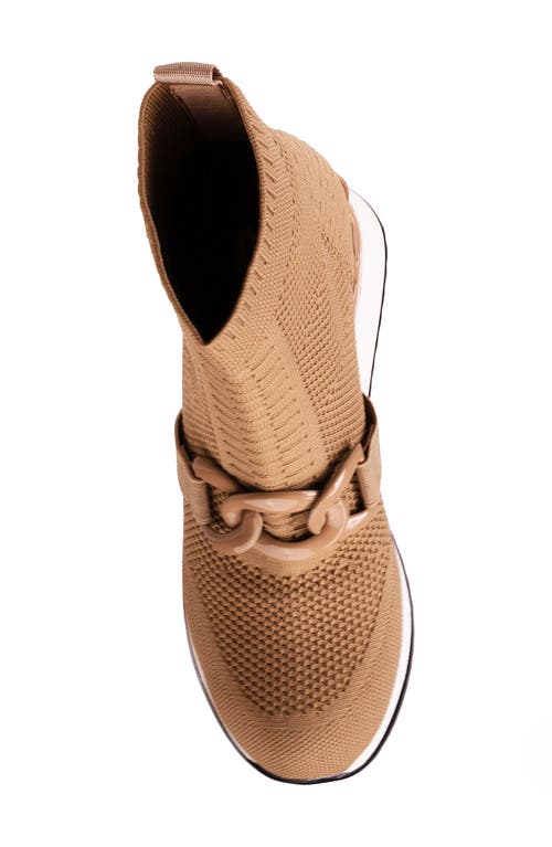 Ninety Union Brooklyn Pull-on Sneaker In Camel